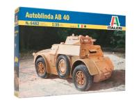 6482 Italeri Итальянский бронеавтомобиль Autoblinda AB 40 (1:35)