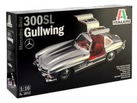 3612 Italeri Автомобиль Мercedes-Benz 300 SL Gullwing (1:16)