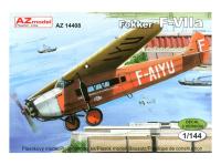 AZ14408 AZ Model Пассажирский самолет Fokker F-VIIa (1:144)