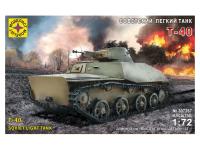 307267 Моделист Советский лёгкий танк Т-40 (1:72)