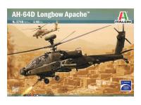 2748 Italeri Ударный вертолет AH-64D Apache Longbow (1:48)