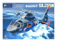 KH80107 Kitty Hawk Многоцелевойвертолёт SA.365N Dauphin II (1:48)