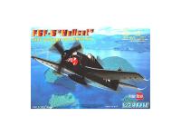 80260 HobbyBoss Палубный истребитель F6F-5 "Hellcat", Easy Assembly (1:72)