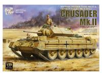 BT-015 Border Model Crusader Mk.II British Cruiser Tank MK.VI & German Pzkpfw.MK V746(e) (1:35)