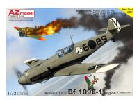 AZ7802 AZ Model Немецкий истребитель Bf 109E-1 "Legion Condor" (1:72)