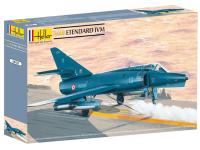 80425 Heller Французский палубный самолёт Etendard IV M (1:48)