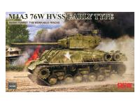 RM-5058 RFM Танк M4A3 76W HVSS, Ранний D82081, траки T-66 (1:35)