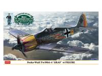 07492 Hasegawa Немецкий истребитель Focke Wulf Fw190A-4 "Graf" с миниатюрой (1:48)