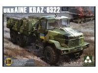 2022 Takom Армейский грузовик KrAZ-6322 декаль UA/Новороссия (1:35)