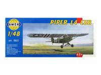 0822 Smer Двухместный многоцелевой самолёт Piper Cub (1:48)