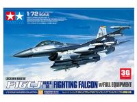 60788 Tamiya Американский лёгкий истребитель F-16 CJ Fighting Falcon w/Full Equipment (1:72)