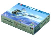 81711 Hobby Boss Российский истребитель СУ-27 Flanker B (1:48)