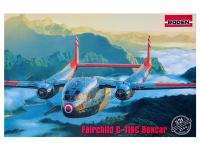 Rod321 Roden Американский военно-транспортный самолёт Fairchild C-119G Boxcar (1:144)