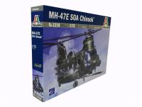 1218 Italeri Американский транспортный вертолет MH-47 E SOA Chinook (1:72)