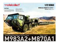 UA72361 Modelcollect Тягач M983A2 Hemtt и полуприцеп M870A1 (1:72)