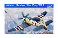 01631 Trumpeter Британский истребитель Hawker Sea Fury FB.11 (1:72)