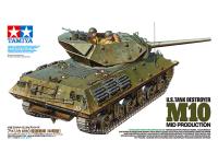 35350 Tamiya Американская самоходка Tank Destroyer M10, с тремя фигурами (1:35)