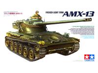 35349 Tamiya Французский легкий танк AMX-13, с фигурой командира (1:35)