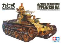 35075 Tamiya Японский средний танк Type 97 (CHI-HA) 1937г. с 2 фигурами (1:35)