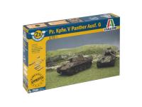 7504 Italeri Немецкий Танк Pz.Kpfw. V Panther G (1:72)