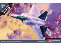 12423 Academy Многоцелевой истребитель F-22 Raptor (1:72)