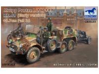 CB35133 Bronco Немецкий автомобиль Krupp Protze L2 H 143 Kfz.69 и пушка 3,7 cm Pak 36 (1:35)