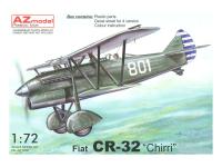 AZ7612 AZ Model Истребитель-биплан Fiat CR-32bis "Chirr" (1:72)