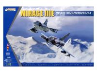 K48050 Kinetic Истребитель Mirage IIIE/O/R/RD/EE/EA (1:48)