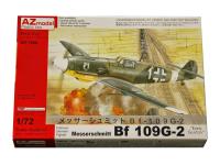 AZ7466 AZ Model Немецкий истребитель Bf-109 G-2 Early Gustav (1:72)