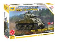 5063 Звезда Американский средний танк М4А2(75) "Шерман" (1:72)