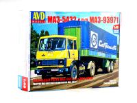 7041 AVD Models Автомобиль МАЗ-5432 с п/п МАЗ-93971 (1:43)