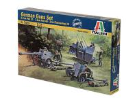 7026 Italeri Пушки: Pak35+Pak40+Flak38 (1:72)