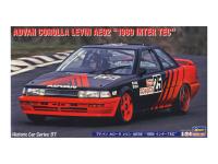 21137 Hasegawa Автомобиль Advan Corolla Levin AE92 (1:24)