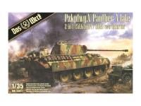 DW35011 Das Werk Немецкий танк Panther A (поздняя, 2 в 1) (1:35)