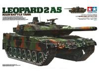 35242 Tamiya Немецкий основной боевой танк Leopard 2A5 мод.1993 г. с фигурой командира (1:35)