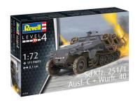 03324 Revell Немецкий бронетранспортер Sd.Kfz. 251/1 Ausf. C + Wurfr. 4 (1:72)