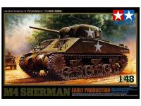 32505 Tamiya Американский танк M4 Sherman (ранняя версия) с 75-мм пушкой (1:48)