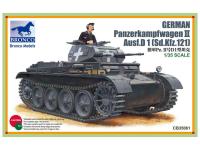 CB35061 Bronco Немецкий танк Panzerkampfwagen II Ausf.D1 (Sd.Kfz.121) (1:35)