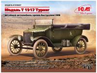 35667 ICM Штабной автомобиль армии Австралии Модель T 1917 Туринг (1:35)