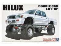 06131 Aoshima Автомобиль Toyota HiLux Pickup Double Cab Lift Up '94 (1:24)