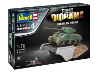 03299 Revell Диорама Британский танк - Sherman Firefly (1:76)