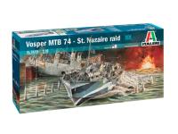 5619 Italeri Корабль Vosper MTB 74 St. Nazaire Raid (1:35)