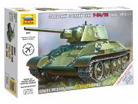 5001 Звезда Советский средний танк Т-34/76 (мод.1943 г.) (1:72)