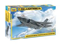 7296 Звезда Американский истребитель пятого поколения F-35А «LIGHTNING II» (1:72)