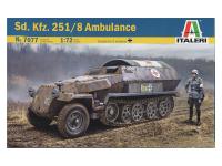 7077 Italeri Немецкий санитарный бронетранспортер Sd.Kfz. 251/8 (1:72)