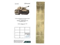 035569 Фототравление Микродизайн Jagdpanther G1 (Takom) экраны (1:35)