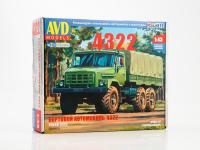 1399 AVD Models Грузовой автомобиль 4322 бортовой с тентом (1:43)