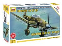 7306 Звезда Немецкий бомбардировщик Юнкерс Ju-87B2 (1:72)