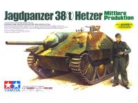 35285 Tamiya Немецкая самоходная установка Hetzer среднийх выпусков (1:35)