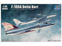 02891 Trumpeter Американский истребитель F-106A Delta Dart (1:48)